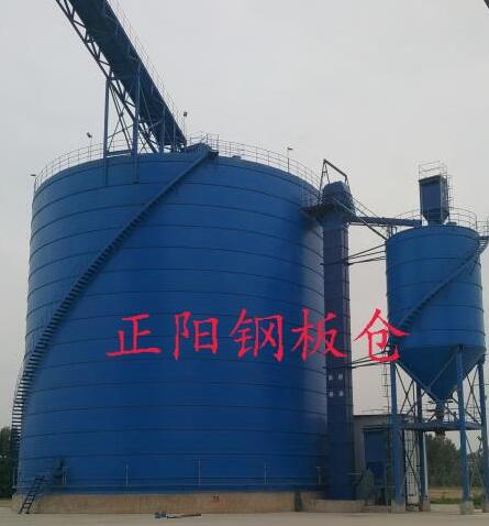 海港大型矿粉钢板库