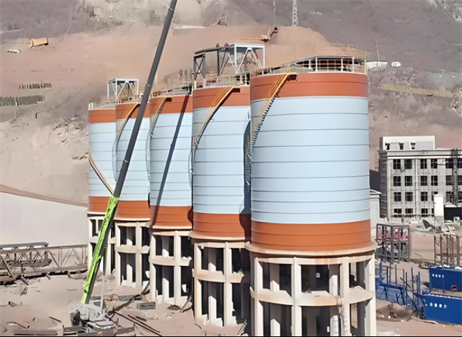 海港高架钢板仓