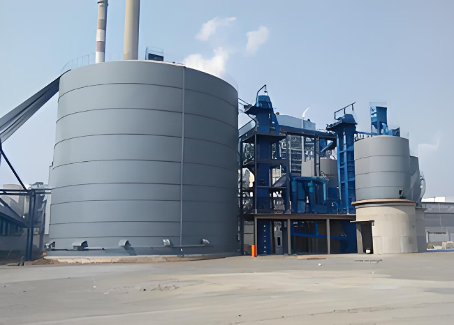 海港1万吨钢板仓